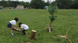 プラスチックゴルフのイベントを開催しました